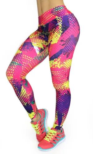 1163 Maripily Women Activewear Print Legging 1163 Maripily Women Activewear Print Legging