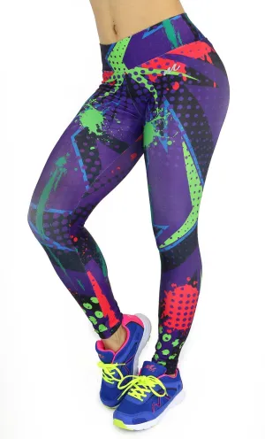 1164 Maripily Women Activewear Print Legging 1164 Maripily Women Activewear Print Legging