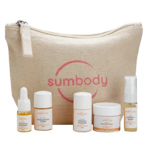 5 Steps to Perfect Skin Nourish & Protect Mini Kit by Sumbody Skincare 5 Steps to Perfect Skin Nourish & Protect Mini Kit by Sumbody Skincare