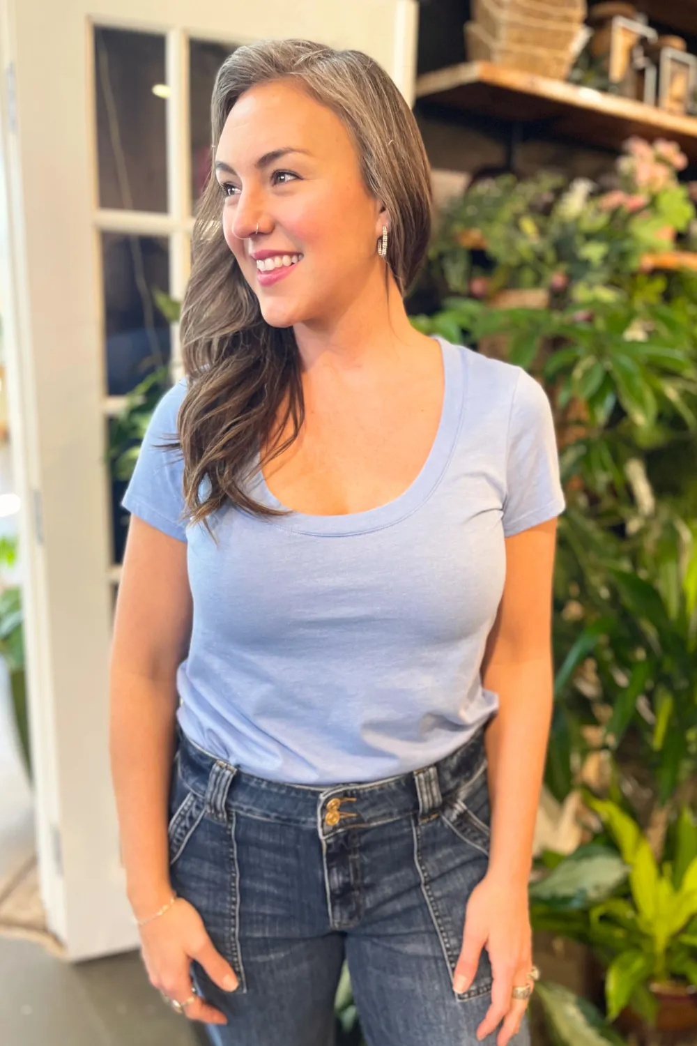 Anywhere Scoop Tee