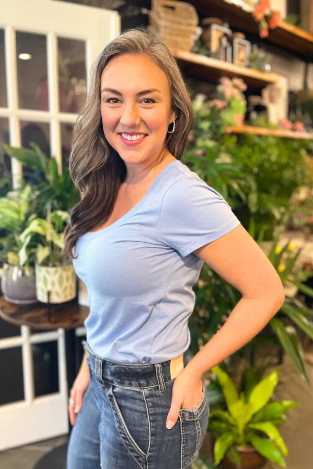 Anywhere Scoop Tee