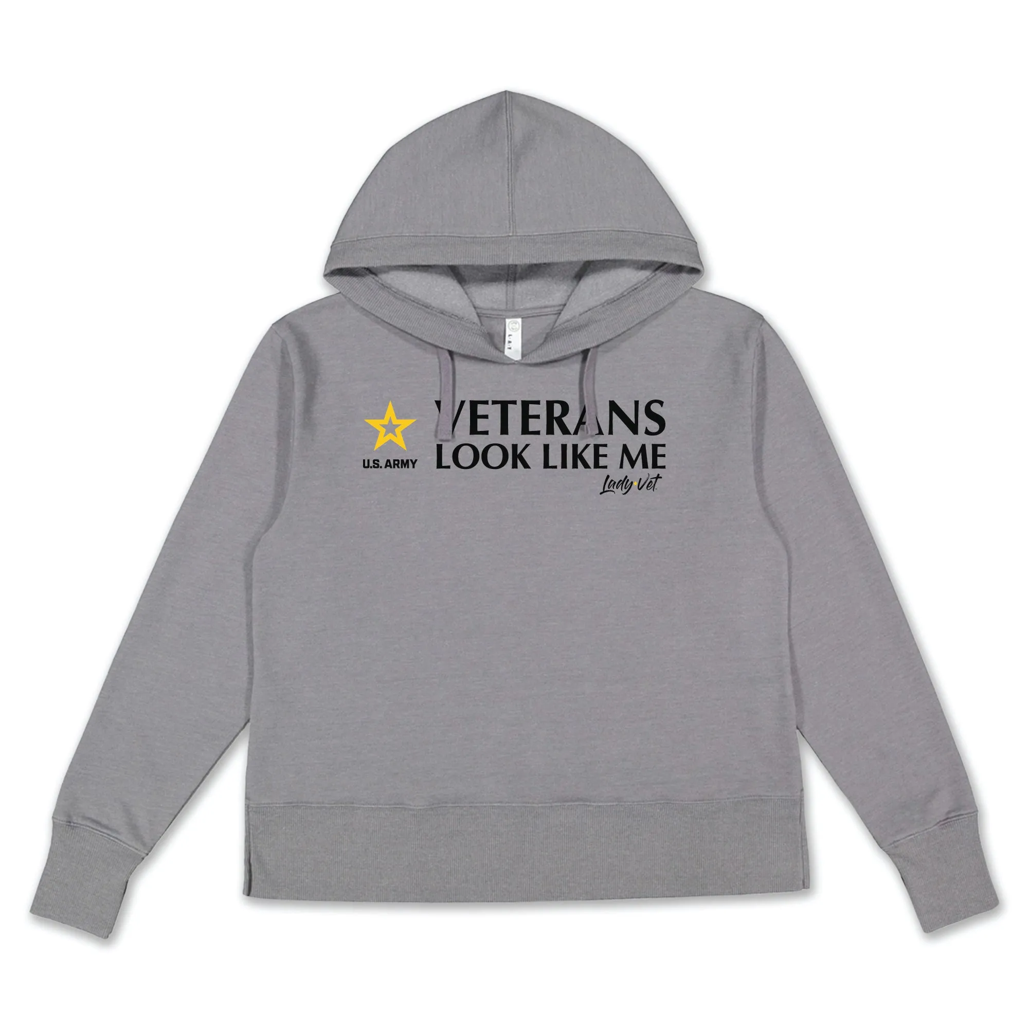 Army Vet Looks Like Me Ladies Hood
