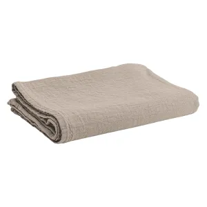 Autumn Paris Nappe Punto Tablecloth Earth Taupe