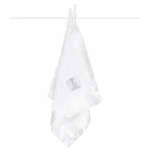 Chenille Solid Security Blanky - White by Little Giraffe Chenille Solid Security Blanky - White by Little Giraffe