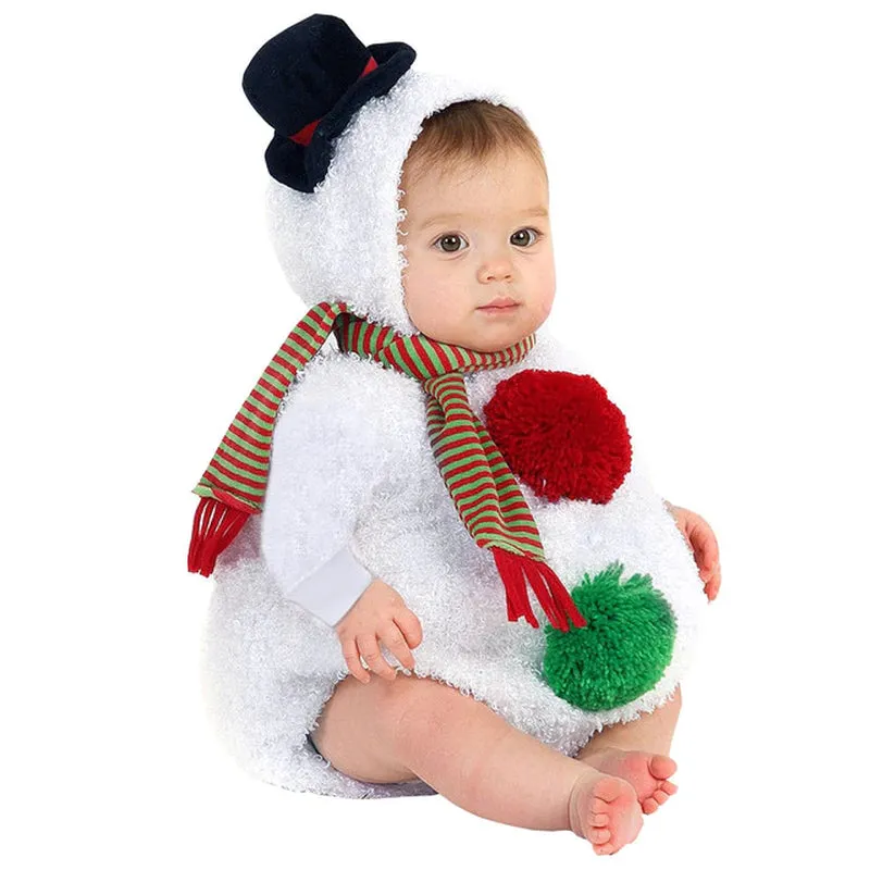 Christmas Baby Snowman Romper