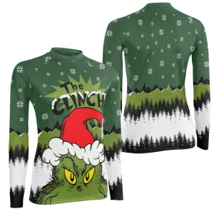 Clinch Santa Clause Women's Long Sleeve Rash Guard
