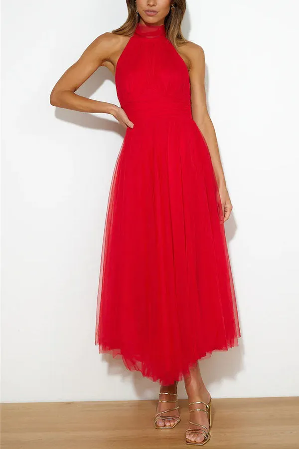 FARY - DRESS WITH LONG SKIRT