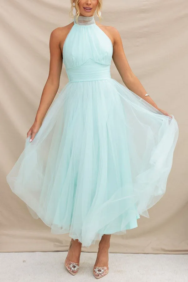 FARY - DRESS WITH LONG SKIRT