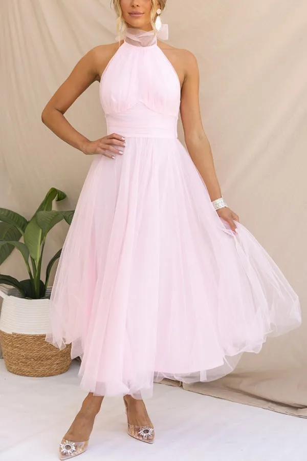 FARY - DRESS WITH LONG SKIRT