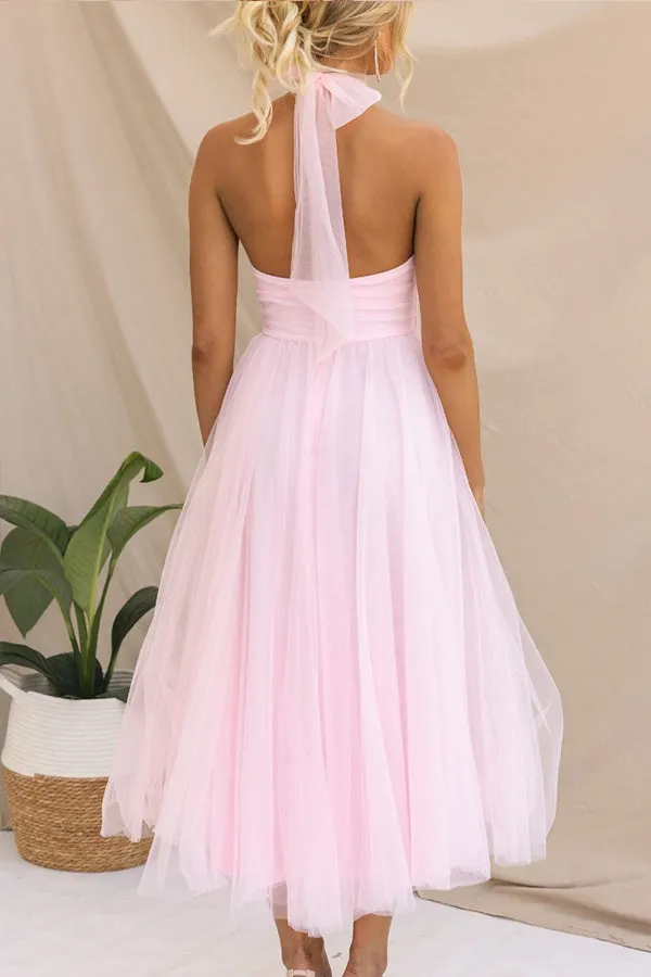 FARY - DRESS WITH LONG SKIRT