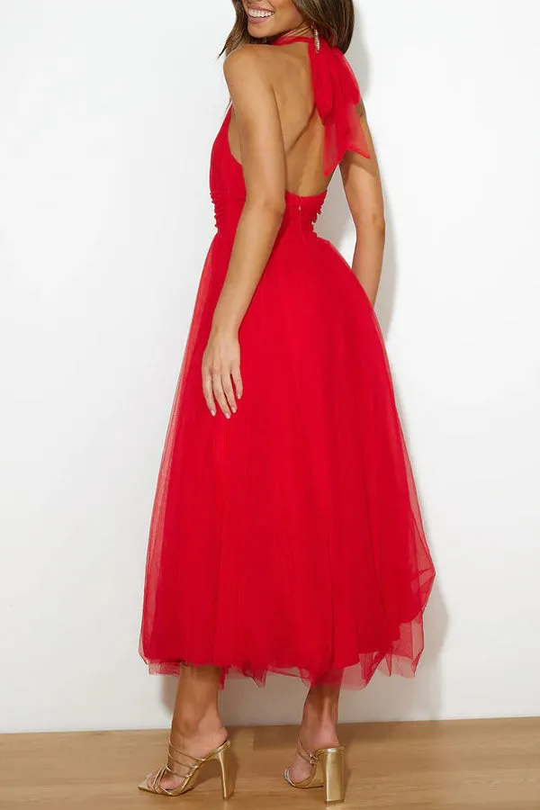 FARY - DRESS WITH LONG SKIRT