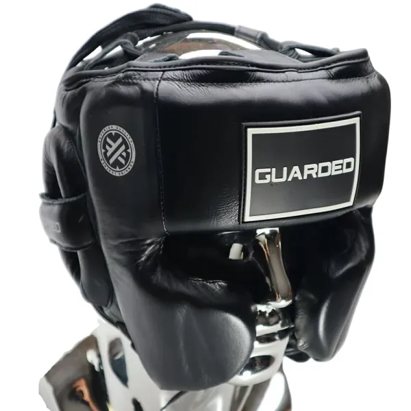 Guarded Combat Boxing Headgear Black