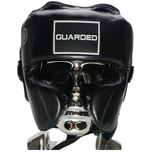 Guarded Combat Boxing Headgear Black