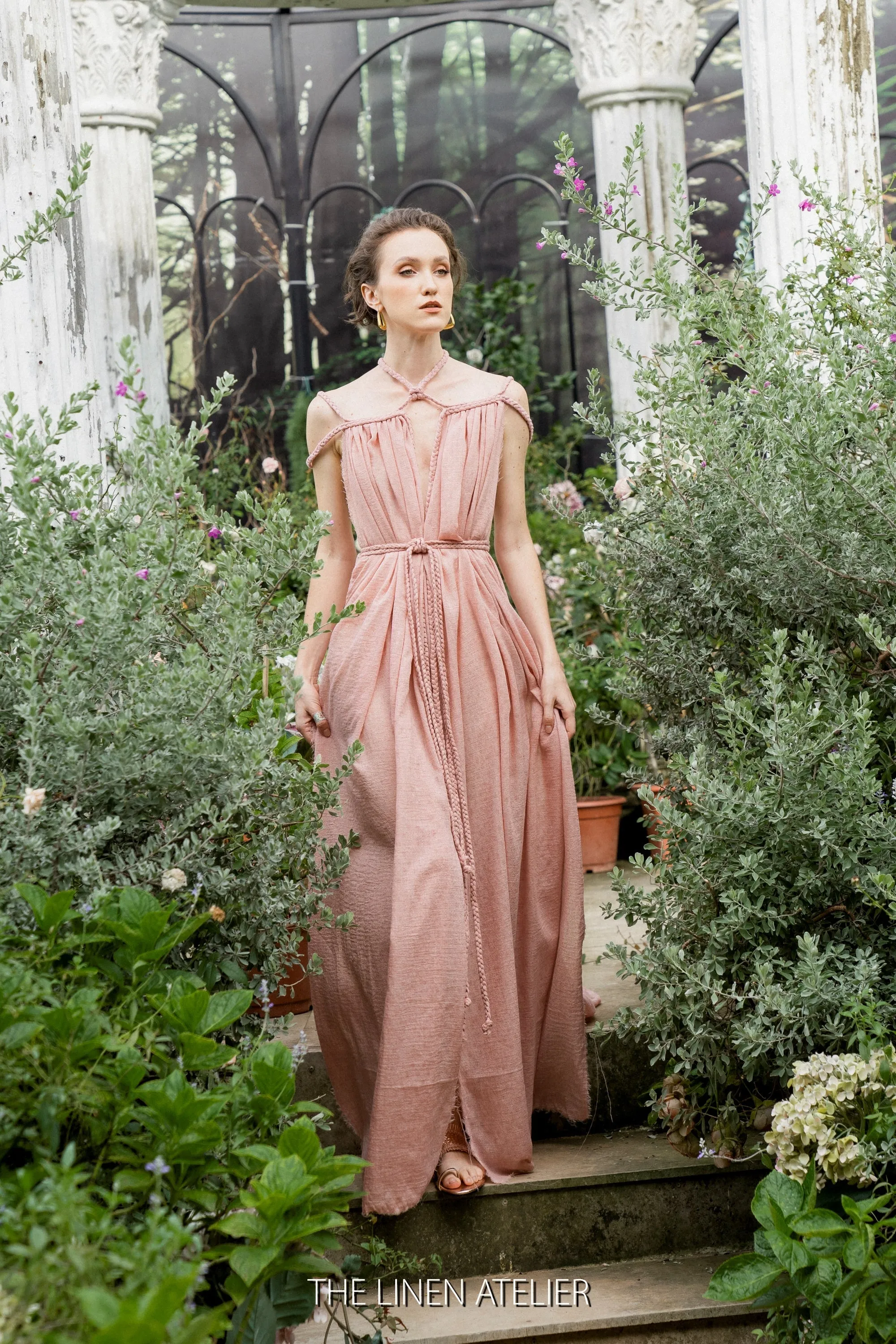 IZA Goddess Dress  Minimalist Wedding Gown