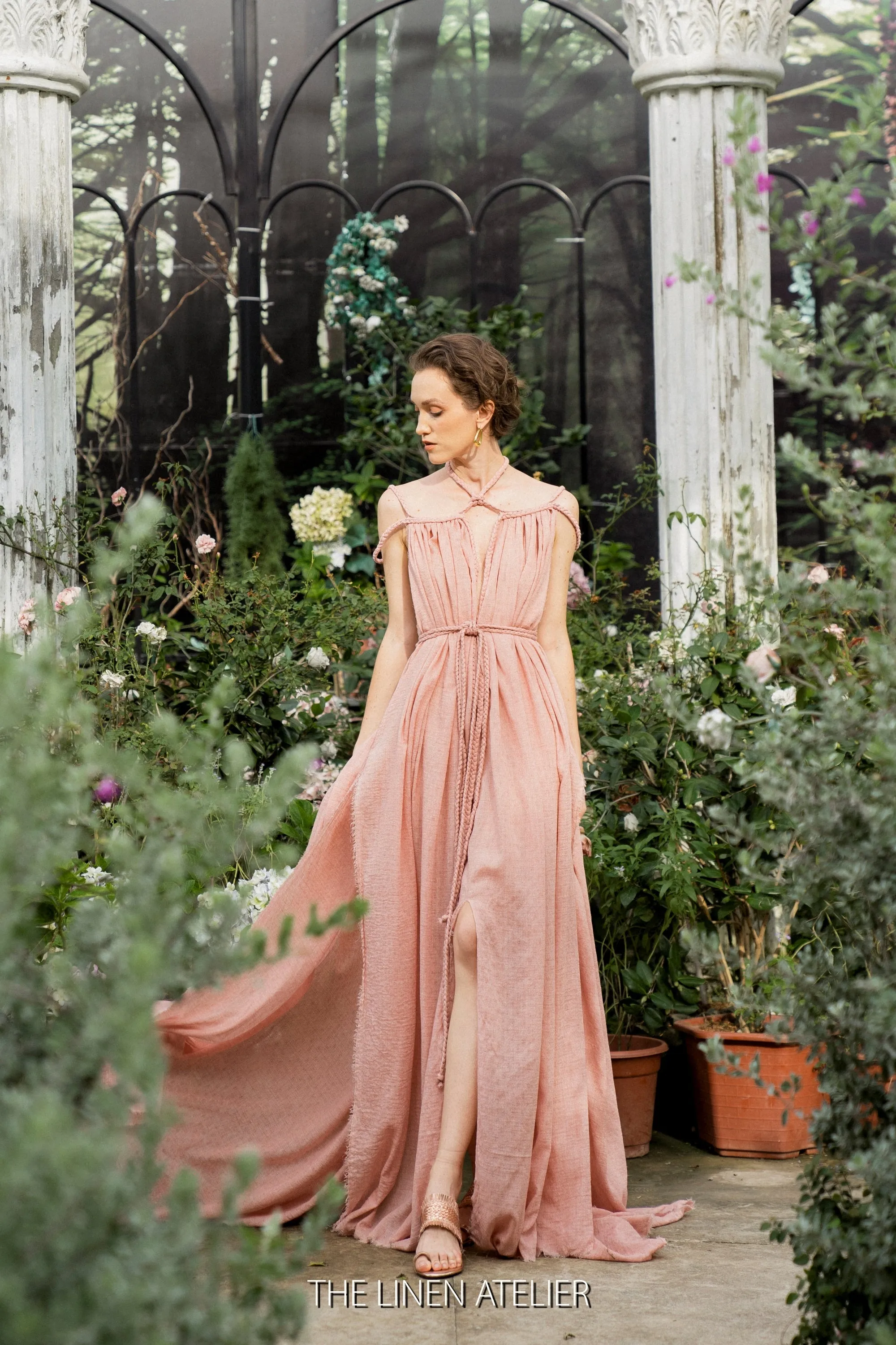 IZA Goddess Dress  Minimalist Wedding Gown