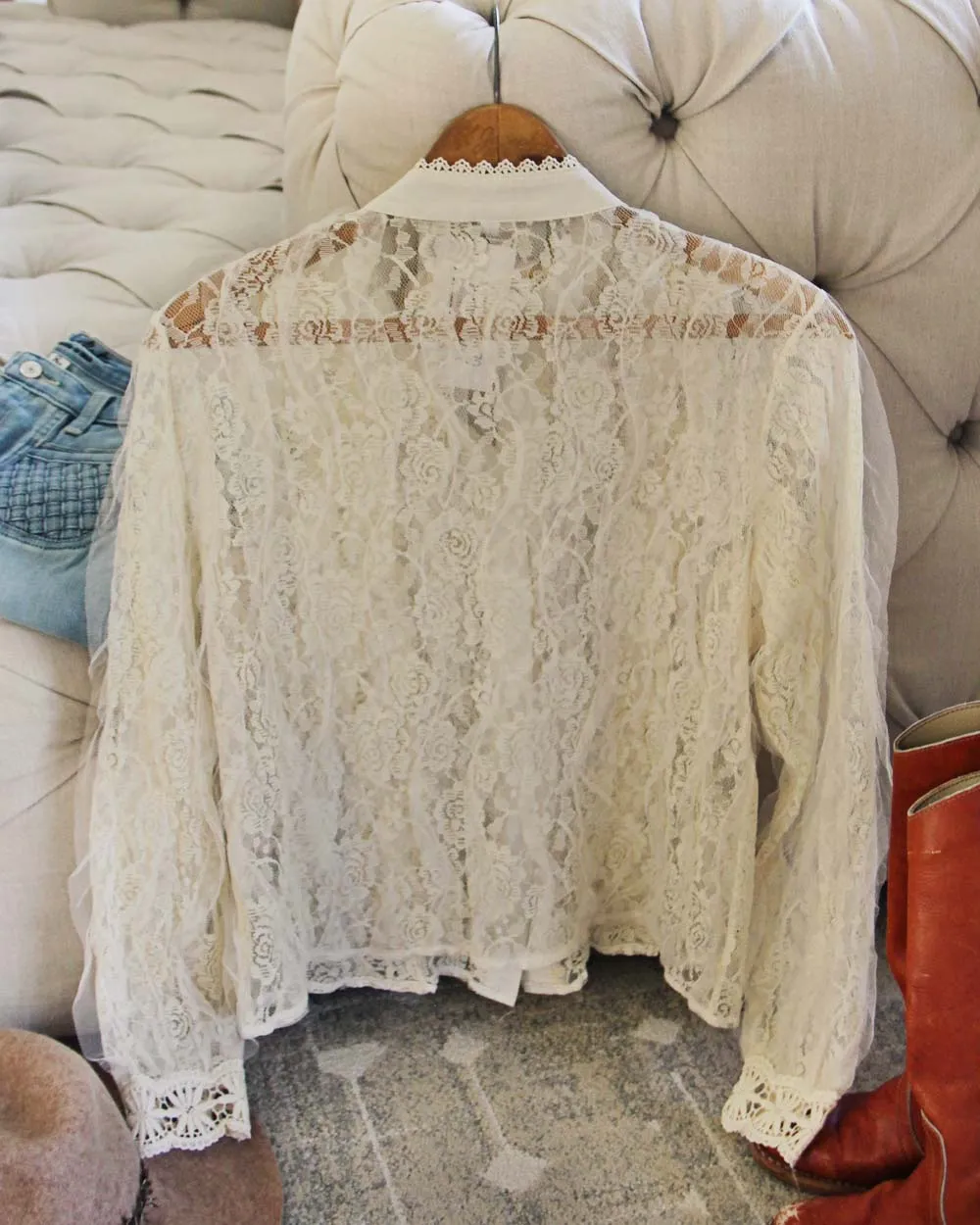 Lace Flurry Blouse