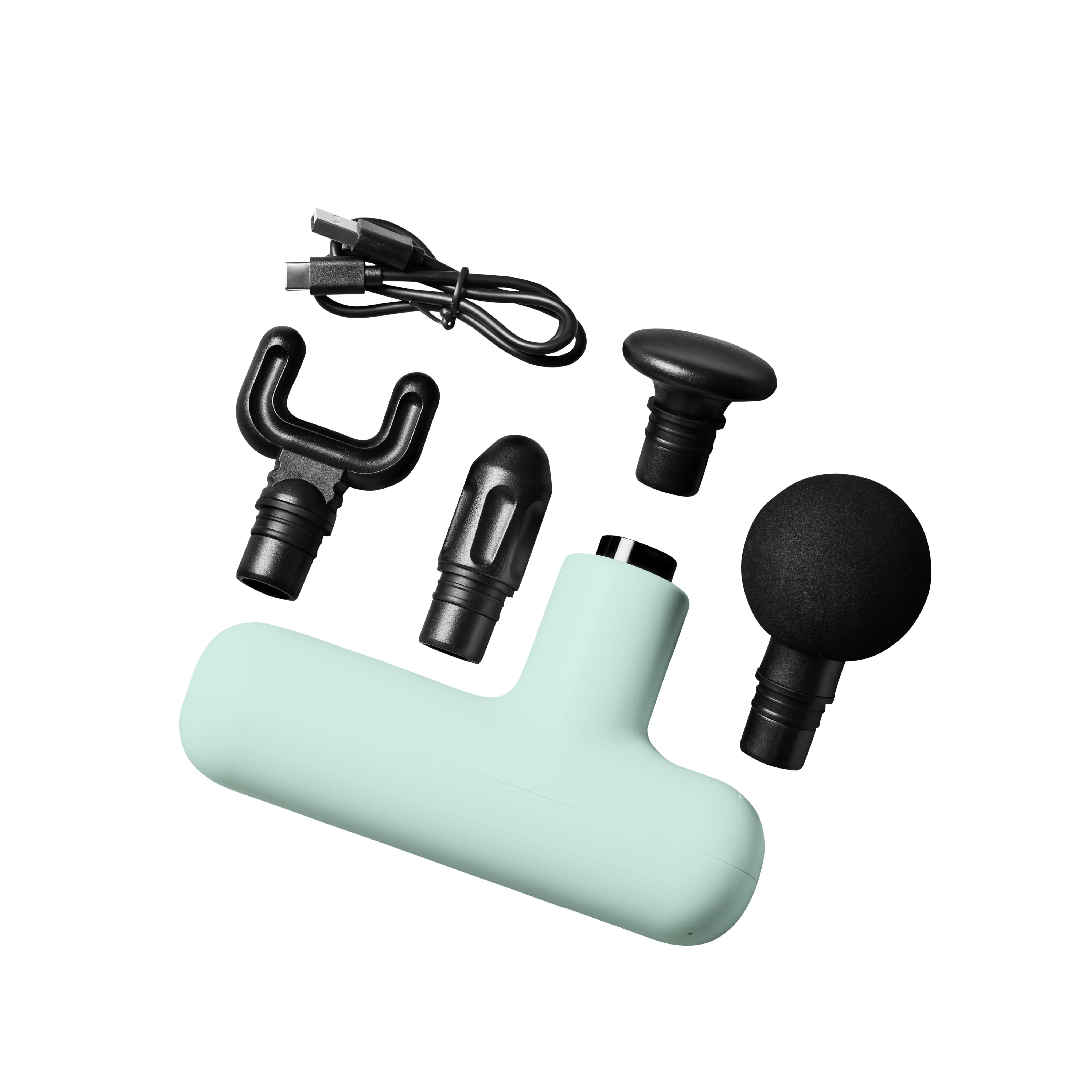 LOLA Women Portable Massage Gun - Mint Cream