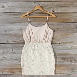Midnight Lace Dress in Sand Midnight Lace Dress in Sand