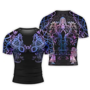 Norns & Nature Men's Short Sleeve Rash Guard Norns & Nature Men's Short Sleeve Rash Guard