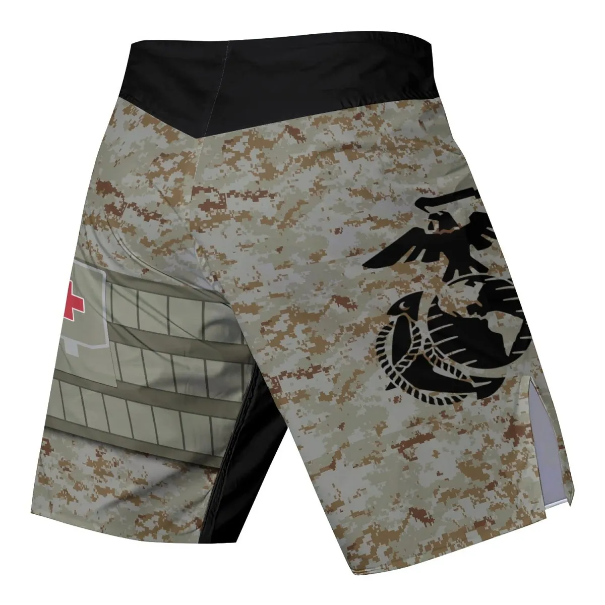 USA Marine Corp Veteran Fight Shorts