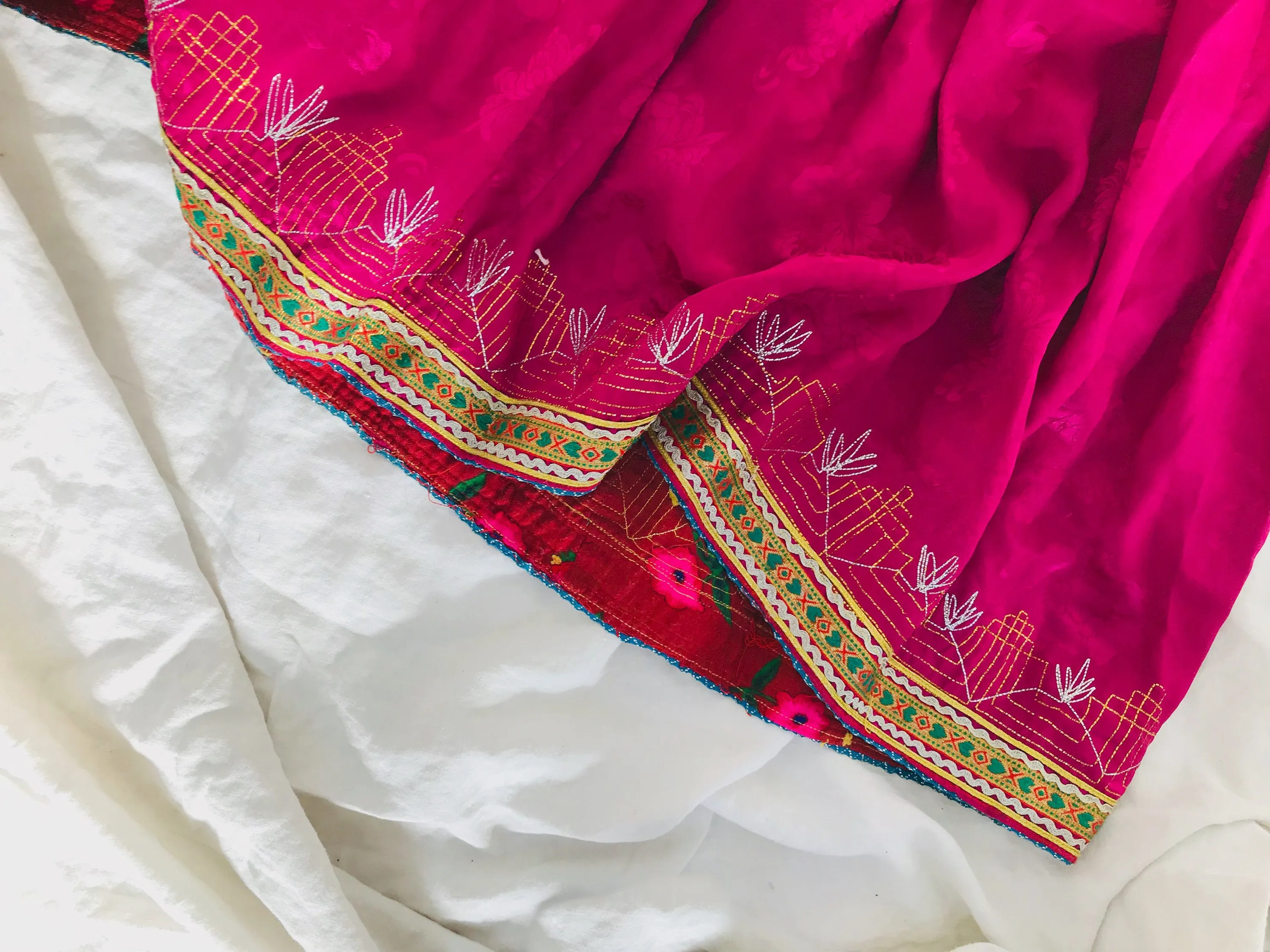 Vintage Balochi Dress. Hand-Embroidered. Fits up to Size S