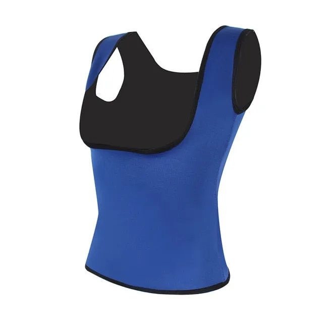 Women Neoprene Slimming T-shirt Hot Body Vest