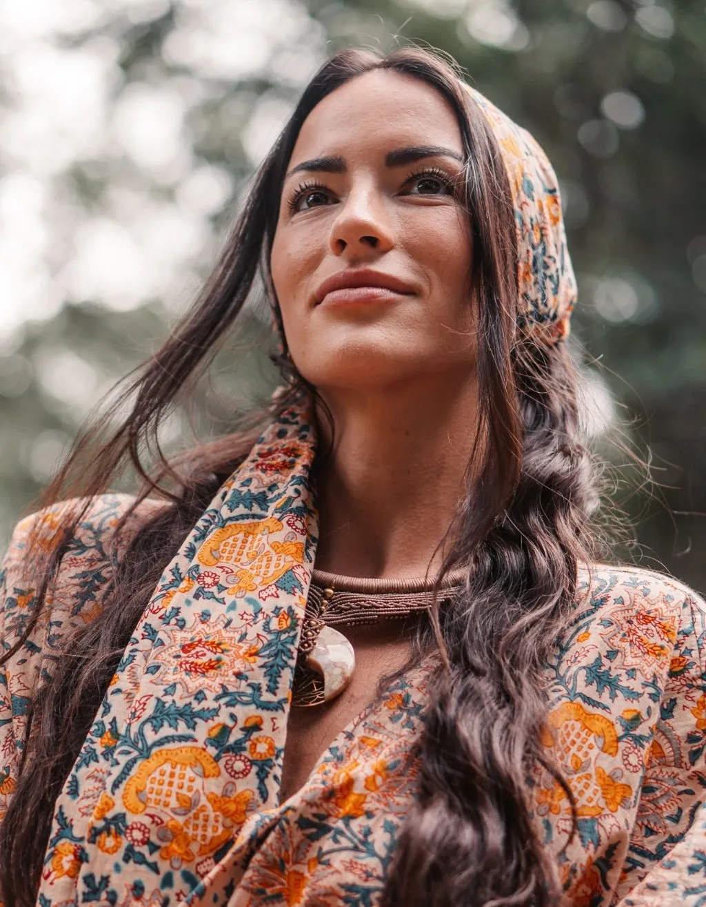 Yoga Scarf - Saffron