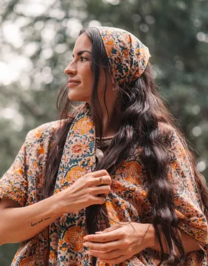 Yoga Scarf - Saffron