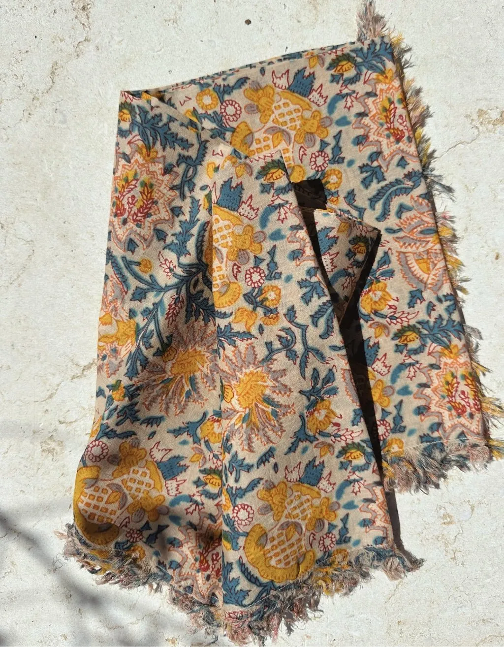 Yoga Scarf - Saffron